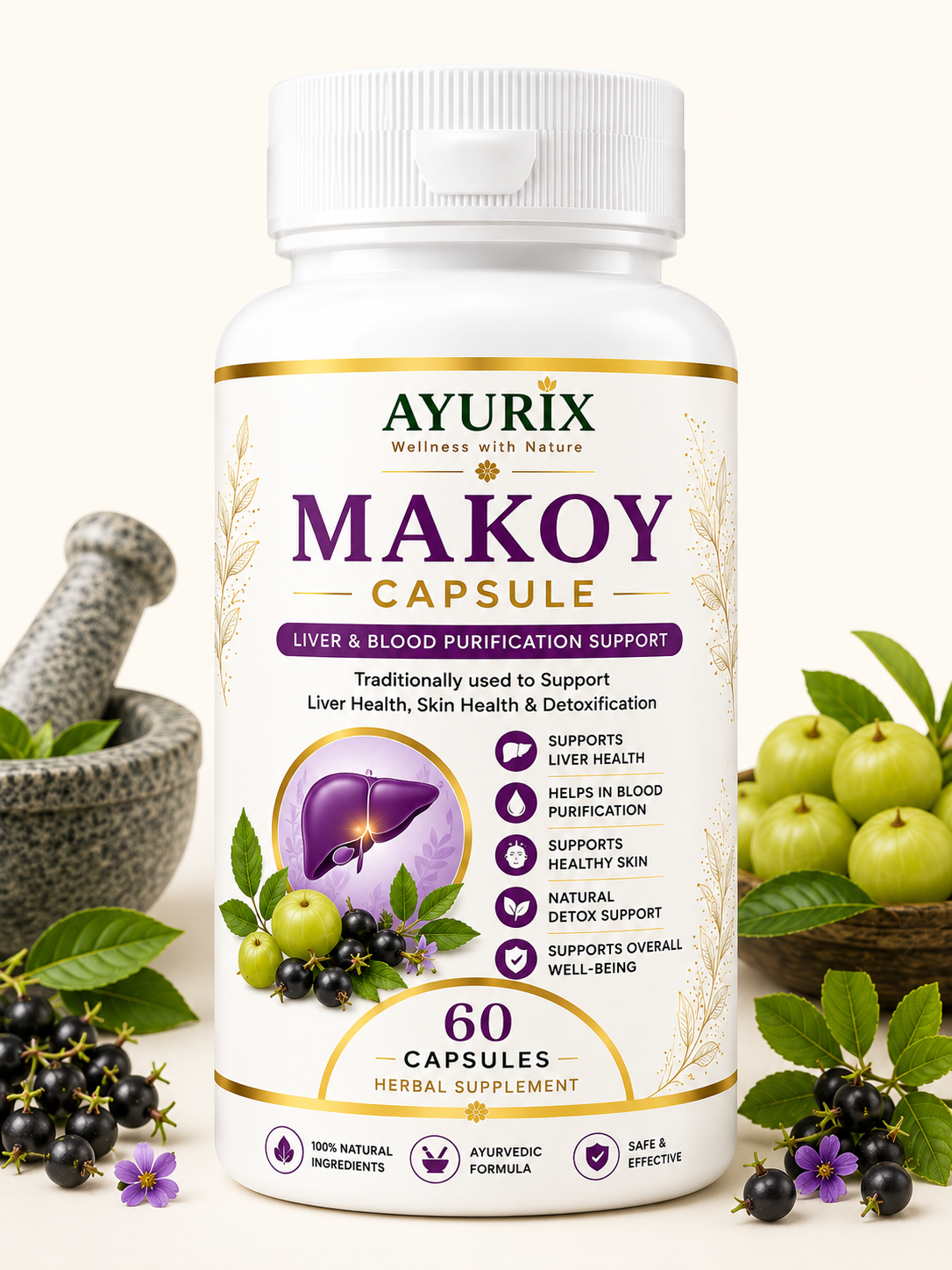 Natural Liver Protection & Detox Support